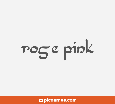 Rose Pink